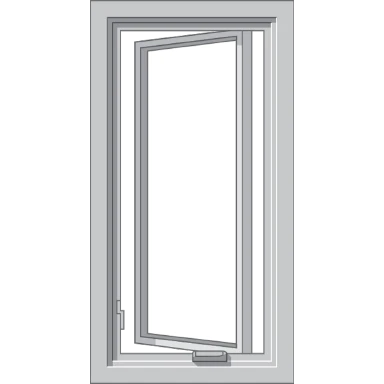 Billings Pella Hurricane Shield Series Vinyl Casement Window