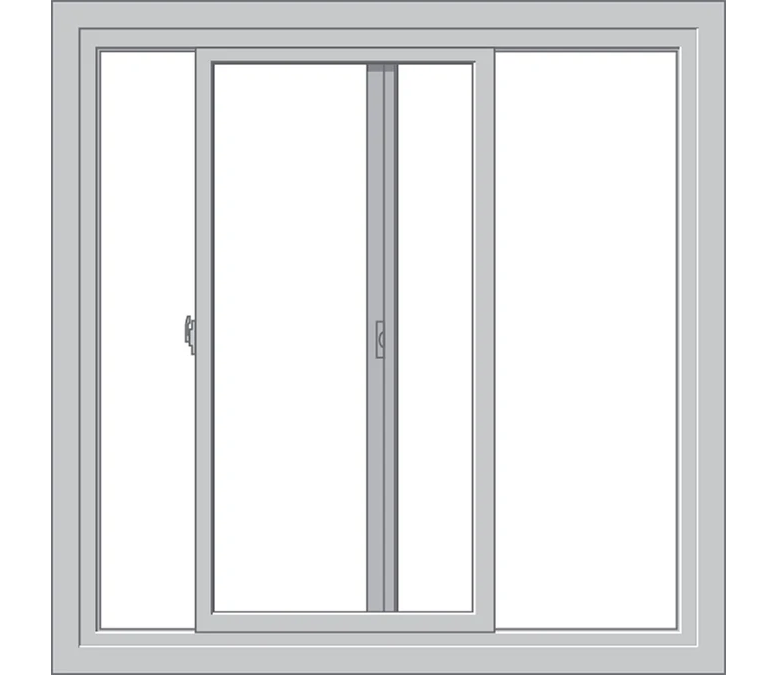 Billings Pella Hurricane Shield Series Vinyl Sliding Window